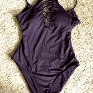 One piece Crisscross Bathing Suit